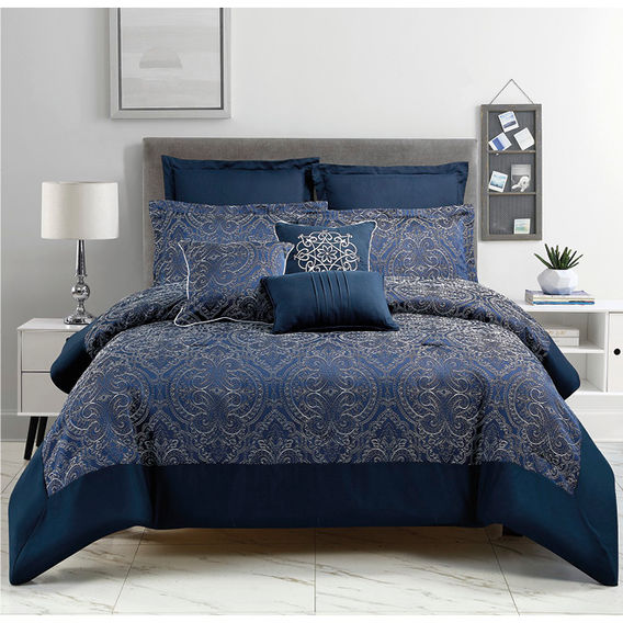 Verona 8PCE Comforter Set - Super King