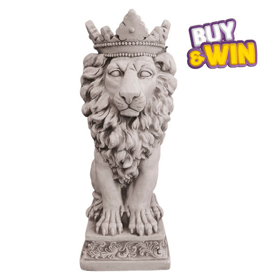 Lion with Crown Planter