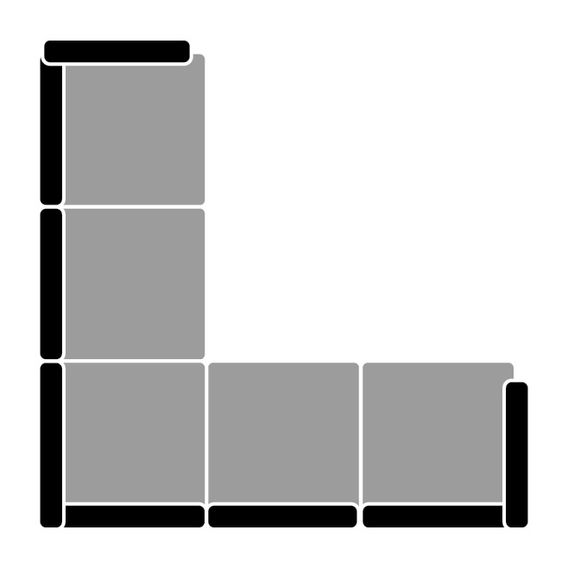 Crescent 5 S Modular - Licorice