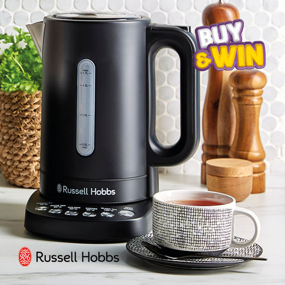 Russell Hobbs Addison Matte Black Kettle