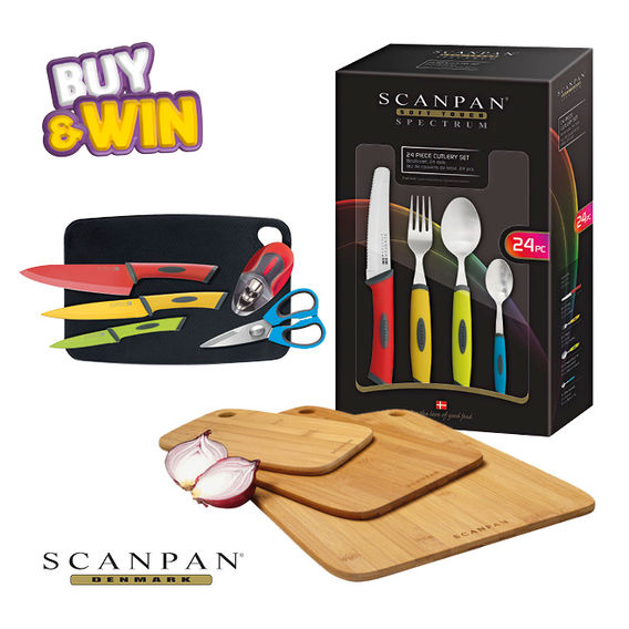 Scanpan Kitchen Essentials and Cutlery Bundle