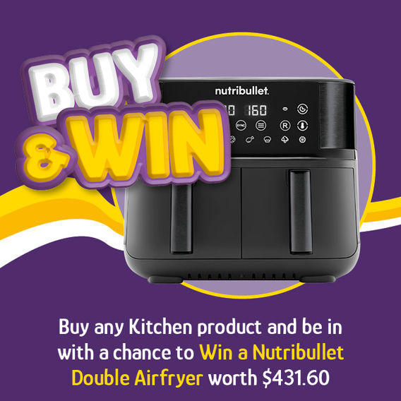 NutriBullet Twin Drawer Air Fryer