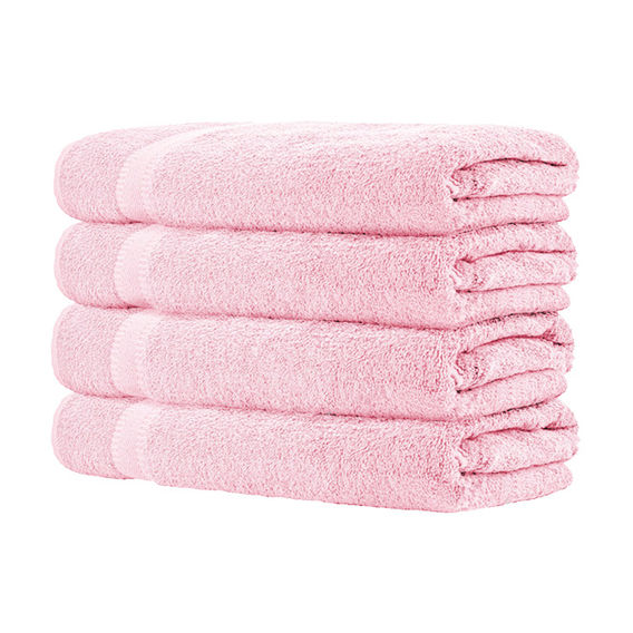 Elements Monster Towel 4PK - Pink