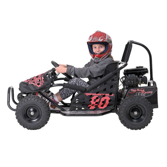 Junior Drifta 80cc Go Kart Black