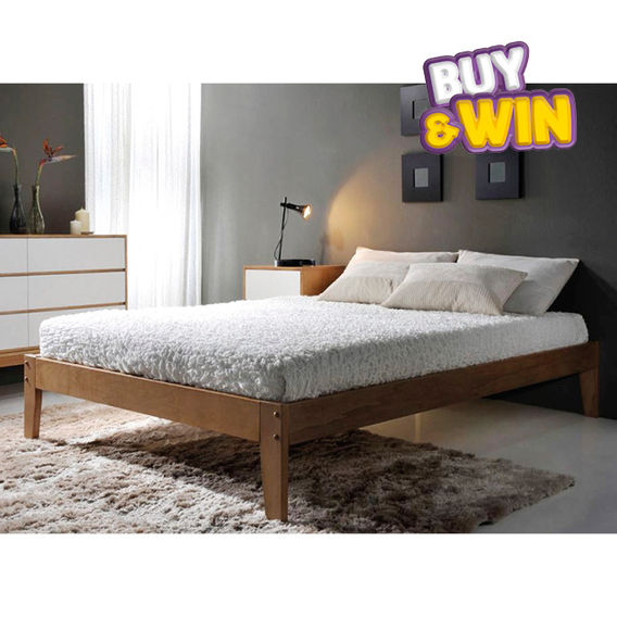 Sovo Bed Natural - Double