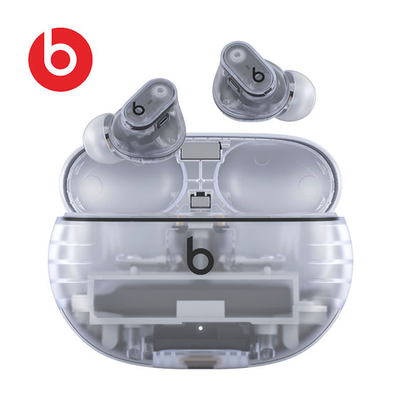 Beats Studio Buds + True Wireless Noise Cancelling Earbuds - Transparent