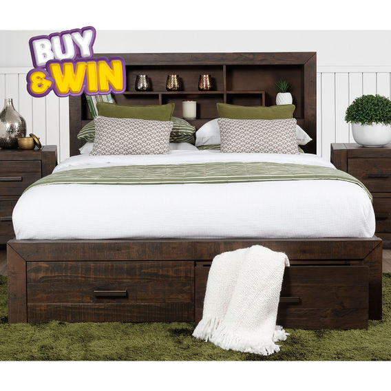 Sedona Queen Bed with Storage