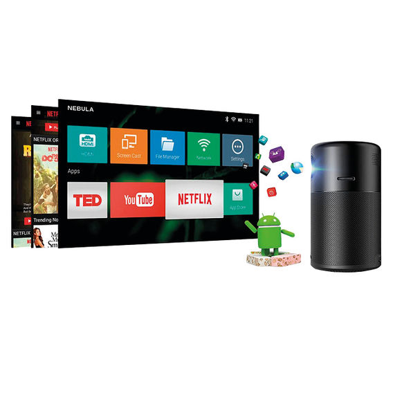 Nebula Portable Projector Bundle - Black