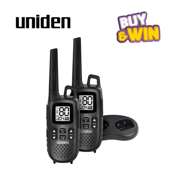 Uniden UHF Handheld Radio Twin Pack