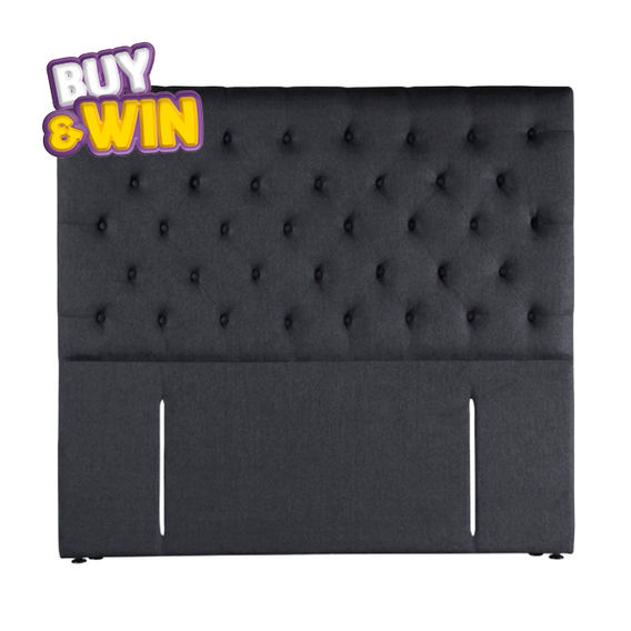 Woodstock Headboard Black - Queen