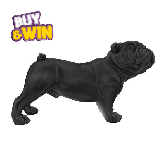 Antique Bulldog Matt Black