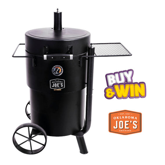 Oklahoma Joes Bronco Drum Smoker