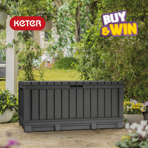 Keter Kentwood Cushion Box 350L