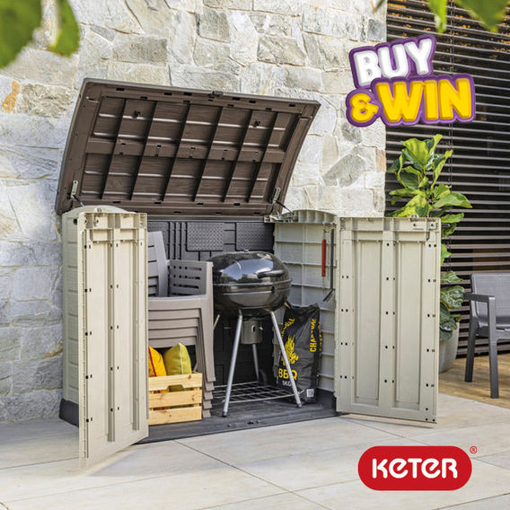 Keter Store It Out Arc 1100L Bin Tidy