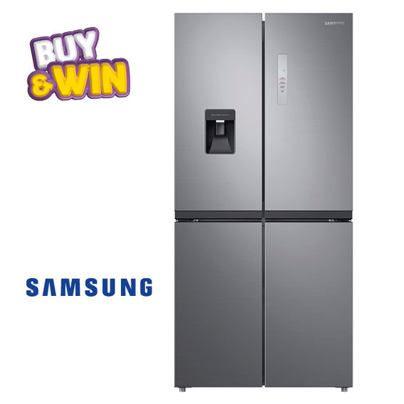 Samsung 488L French Door Fridge Silver Matt