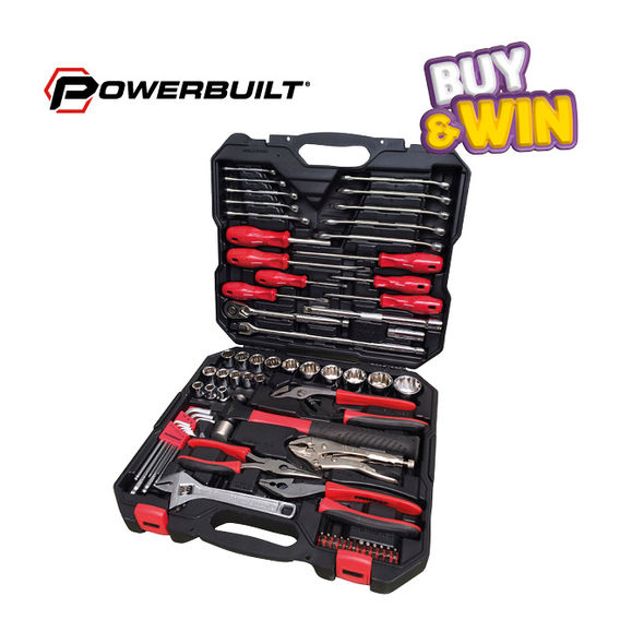 Powerbuilt 1/2DR 79 Piece Metric Tool Set