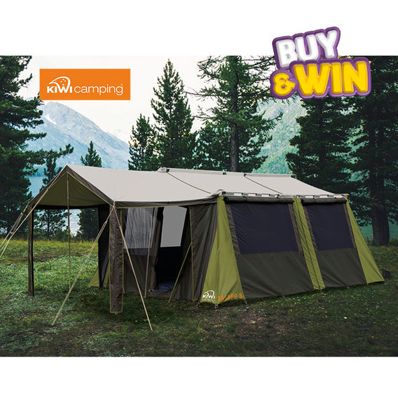 Kiwi Kakapo 8 Canvas Family Tent