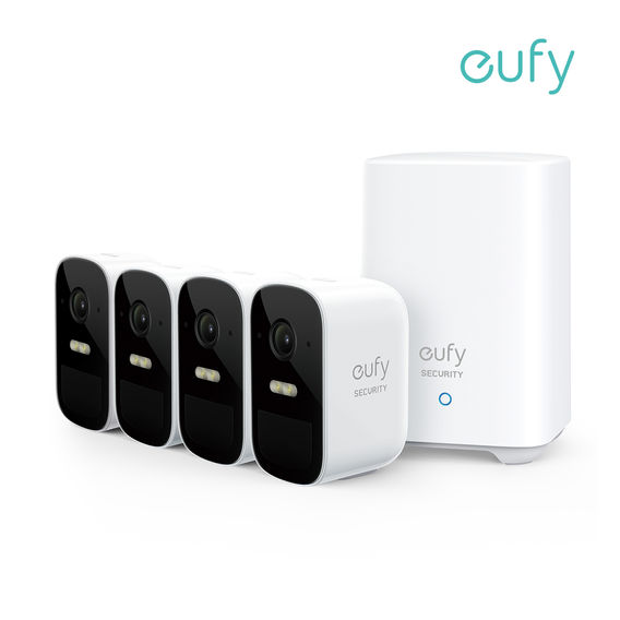 eufyCam 2C Pro 2K Wireless Home Security System 4pk