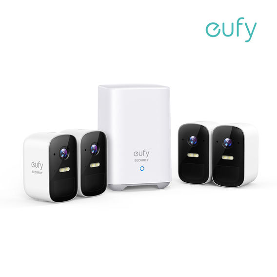 eufyCam 2C Pro 2K Wireless Home Security System 4pk