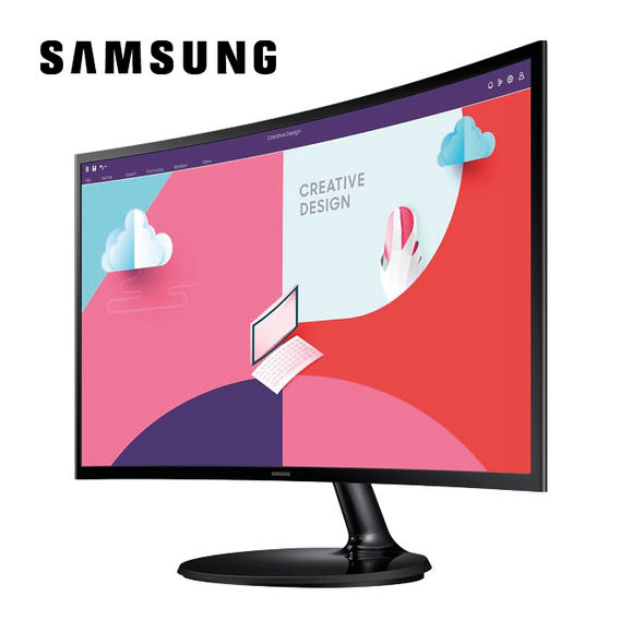 Samsung S36C Essential Curved FHD Monitor - 27In