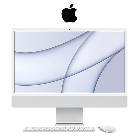 Apple 24In iMac with Retina 4.5K Display Bundle - Silver