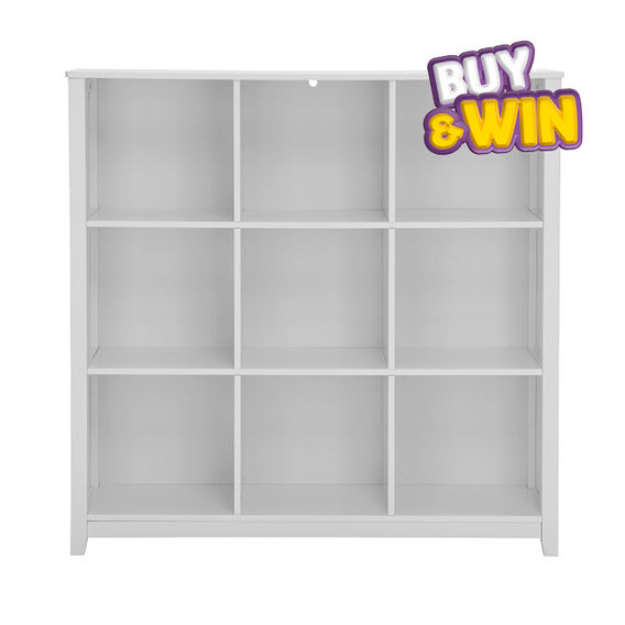 Aspen Bookshelf Display Cabinet White