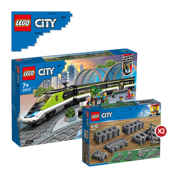 LEGO® City Express Passenger Train Bundle