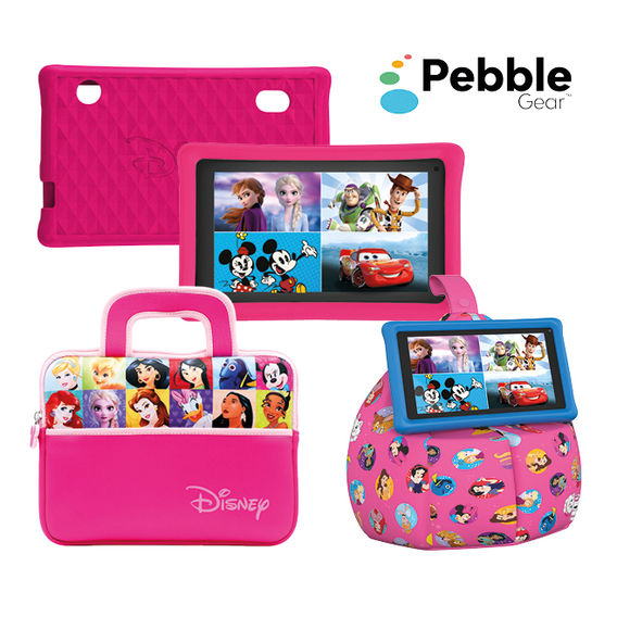 Pebble Gear Disney 7In Kids Tablet Bundle - Pink