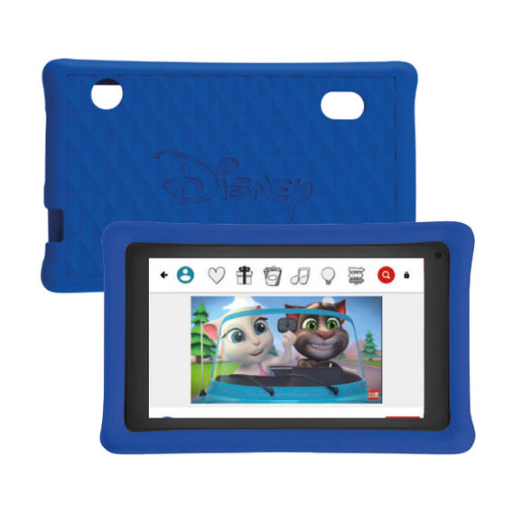 Pebble Gear Disney 7In Kids Tablet Bundle - Blue