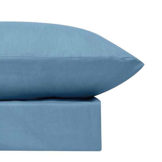 Bamboo Blend 6pc Sheet Set DB - Sterling Blue