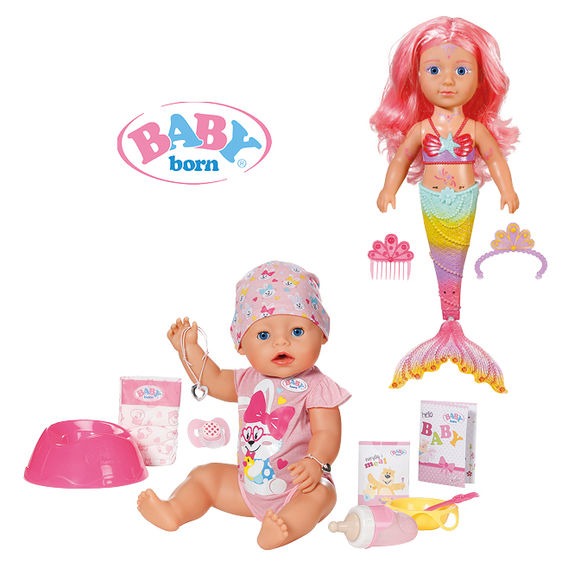 BABY born Little Sister Mermaid Bundle