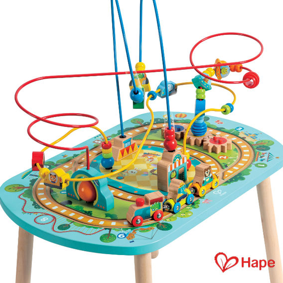 Hape Twisting Railway Maze Table