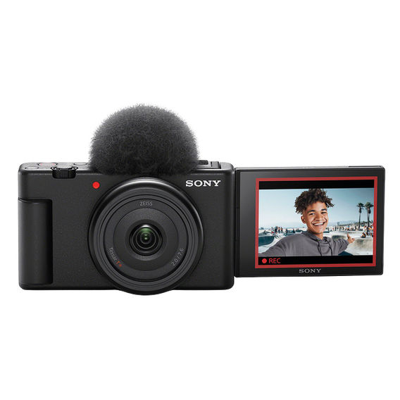 Sony CyberShot ZV-1F 4K Vlog Camera (Black)