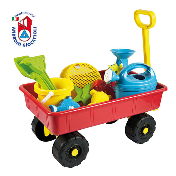 Summertime Trolley w Sand & Water Play items