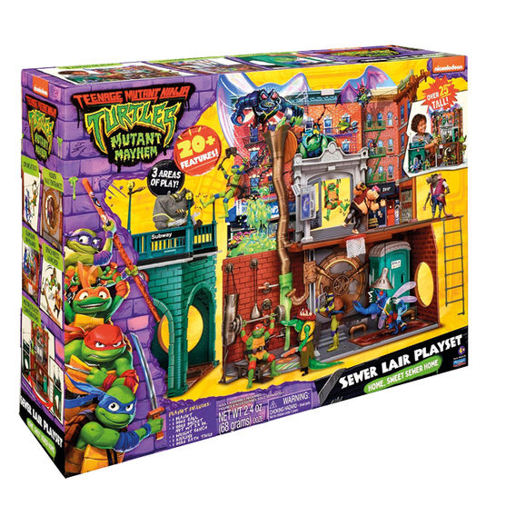 Teenage Mutant Ninja Turtle Movie Sewer Lair Playset