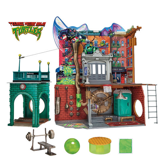 Teenage Mutant Ninja Turtle Movie Sewer Lair Playset