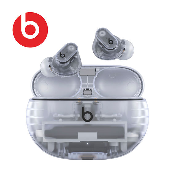 Beats Studio Buds + True Wireless Noise Cancelling Earbuds - Transparent