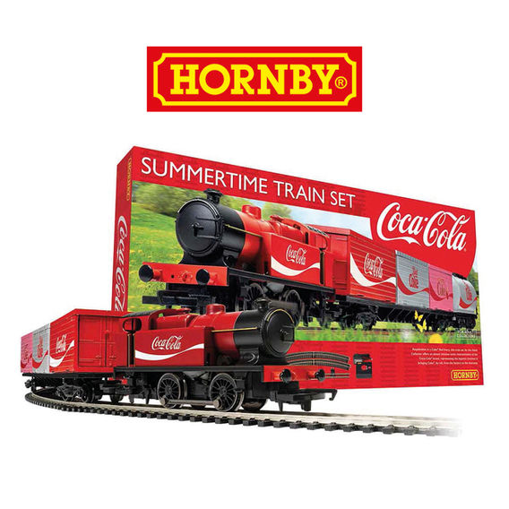 Hornby Summertime Coca-Cola Train Set