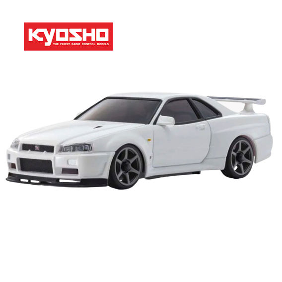 Kyosho MINI-Z AWD NISSAN SKYLINE GT-R R34 V.spec White