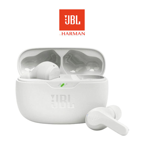 JBL Wave Beam True Wireless Earbuds - White