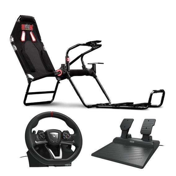 Playseat Challenge Chair & Hori Steering Wheel Bundle - Xbox