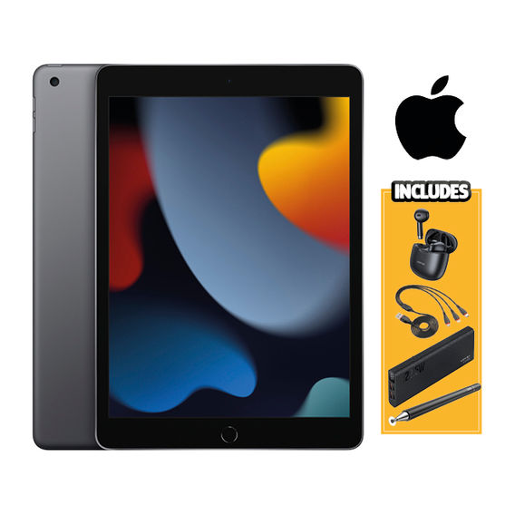 Apple iPad WiFi Bundle - 64GB Space Grey