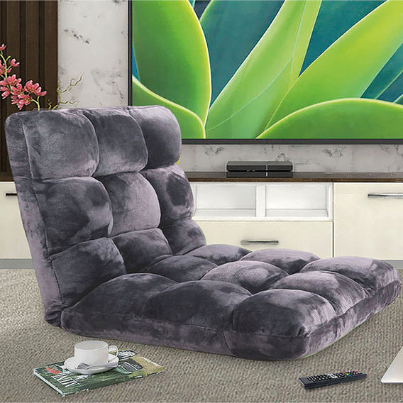 Recliner Lounge Sofa - Grey