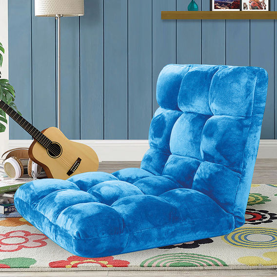 Recliner Lounge Sofa - Blue