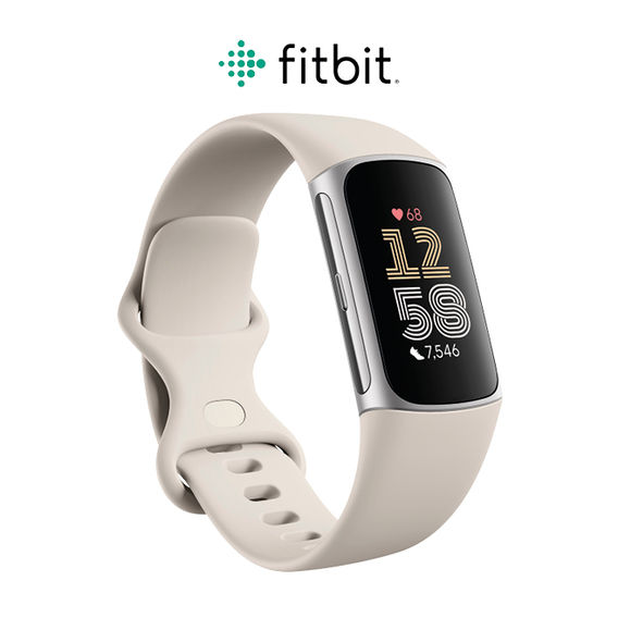 Fitbit Charge 6 Fitness Tracker - Porcelain