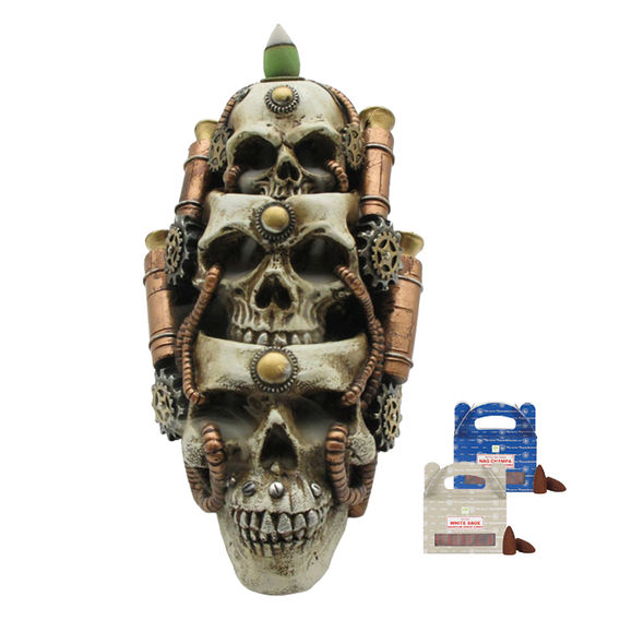 Skull Backflow Burner