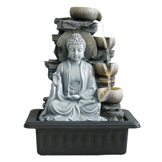 Meditating Buddha Fountain