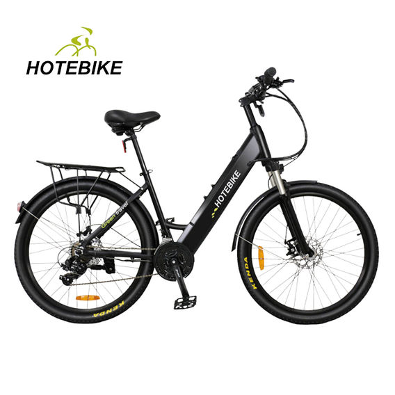 A5 Electric Bike 21 Gears 300W 26In Black