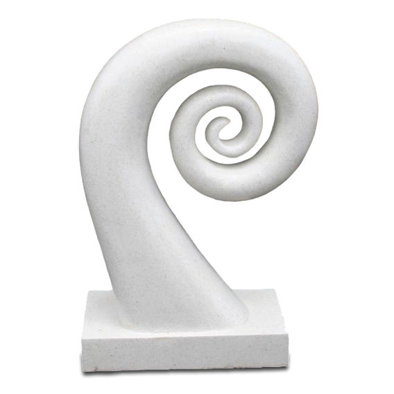 Terrazo Koru  - White