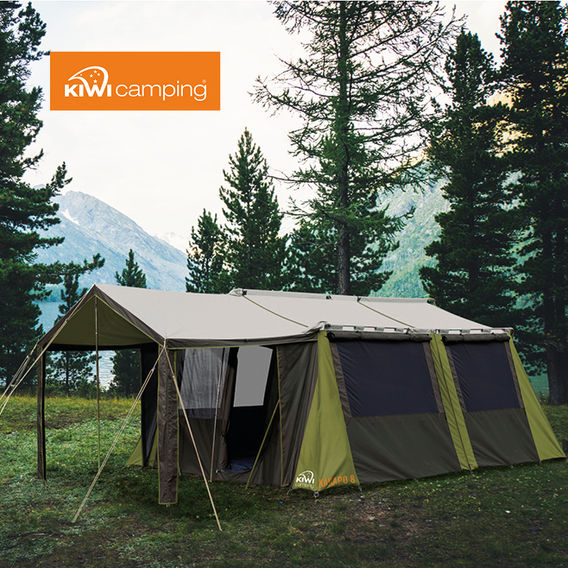 Kiwi Kakapo 8 Canvas Family Tent